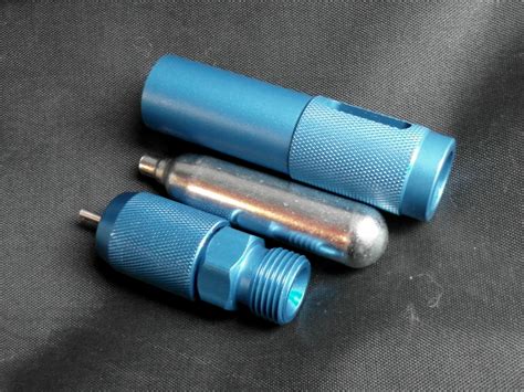 CO2 Airsoft guns are powered by a removable CO2 cartridge, sometimes referred to as CO2 powerlet, that is commonly available in most sporting goods stores. . Co2 to green gas adapter